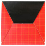 K&N Uni Chrome Oval Tapered Filter 2.125in FlgID x 4inB OL x 3inB OW x 3inT OL x 2inT OW x 2.75in H - RC-0981