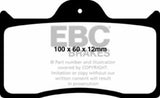 EBC Brakes Redstuff Ceramic Brake Pads - DP3038C