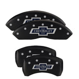 MGP 4 Caliper Covers Engraved Front & Rear MOPAR Red finish silver ch - 55001SMOPRD