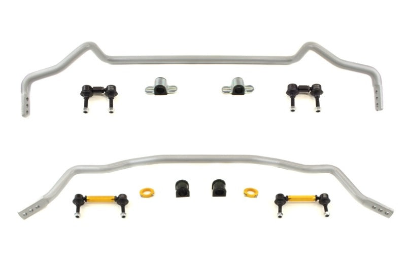 Whiteline 10-15 Mitsubishi Lancer EVO (MR/GSR) / 2015 EVO Final Edition Front & Rear Sway Bar Kit - BMK010