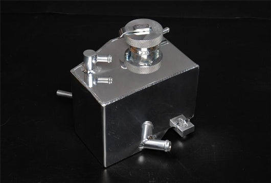 Weapon R 12 Fiat 500 1.4L 4cyl Polished Alum Coolant Tank (w/ Pressure Cap) - 826-139-101