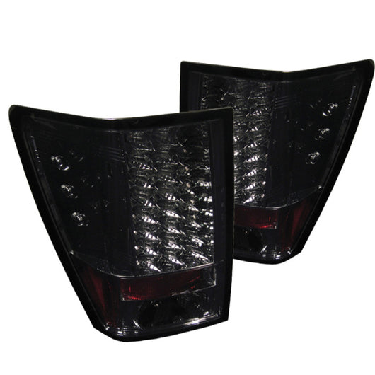 Spyder Jeep Grand Cherokee 05-06 LED Tail Lights Smoke ALT-YD-JGC05-LED-SM - 5005557