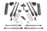 Fabtech 2018 Ford F450/F550 4WD Diesel 6in 4 Link System w/DL Shocks - K2306DL