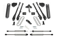 Fabtech 2017 Ford F450/F550 4WD Diesel 6in 4 Link System w/DL Shocks - K2284DL