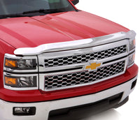 AVS 10-12 Ford Fusion Aeroskin Low Profile Hood Shield - Chrome - 620013