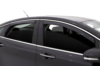 Lund 13-17 Ford Fusion Ventvisor Elite Window Deflectors - Smoke (4 Pc.) - 184714
