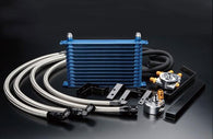 GReddy 89-94 Nissan Skyline GT-R (BNR32) 13 Row Oil Cooler Kit w/ Oil Filter Relocation - 12024413