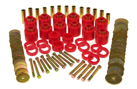 Prothane 81-86 Jeep CJ8 1in Lift Body Mount - Red - 1-112