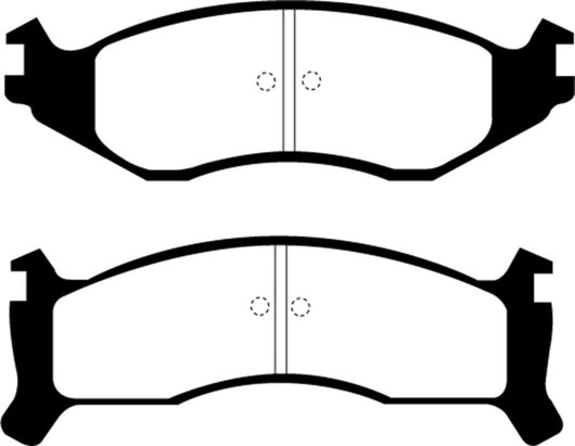 EBC 91-93 Chrysler Fifth Avenue 3.8 Ultimax2 Front Brake Pads - UD521