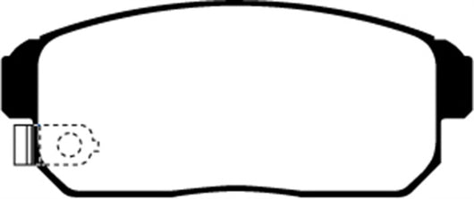 EBC 02-03 Infiniti G20 2.0 Yellowstuff Rear Brake Pads - DP41691R
