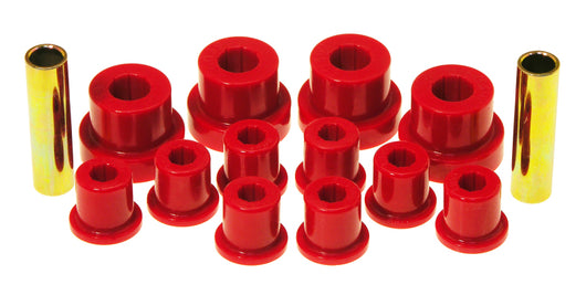 Prothane 76-86 Jeep CJ5/CJ7 Front Spring & Shackle Bushings - Red - 1-1002