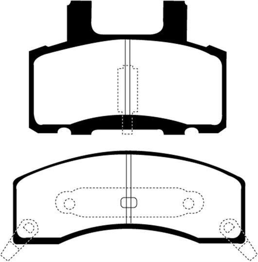 EBC 90-93 Chevrolet C20 8600 LB Ultimax2 Front Brake Pads - UD370
