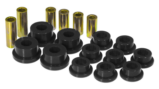 Prothane 95-99 Mitsubishi Eclipse Front Upper/Lower Control Arm Bushings - Black - 13-201-BL