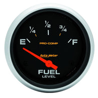 Autometer Pro-Comp 240E/33F Short Sweep Electronic Fuel Level Gauge - 5417