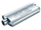 Borla Pro-XS 2.5in Tubing 19in x 4in x 9.5in Oval Center/Dual Muffler - 40348