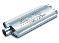 Borla Pro-XS 2.5in Tubing 19in x 4in x 9.5in Oval Center/Dual Muffler - 40348