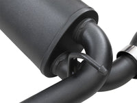 aFe Rebel Series 2.5in 409 SS Axle-Back Exhaust w/ Black Tips 2018+ Jeep Wrangler (JL) V6 3.6L - 49-48067-B