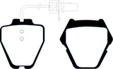 EBC 99-01 Audi A6 Quattro 2.7 Twin Turbo Sedan (8 Pad Set) Yellowstuff Front Brake Pads - DP41348R