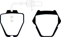 EBC 99-01 Audi A6 Quattro 2.7 Twin Turbo Sedan (8 Pad Set) Yellowstuff Front Brake Pads - DP41348R