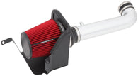 Spectre 12-16 Jeep Wrangler V6-3.6L F/I Air Intake Kit - Polished w/Red Filter - 9007