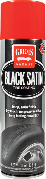 Griots Garage Black Satin Tire Coating - 14oz - 10951
