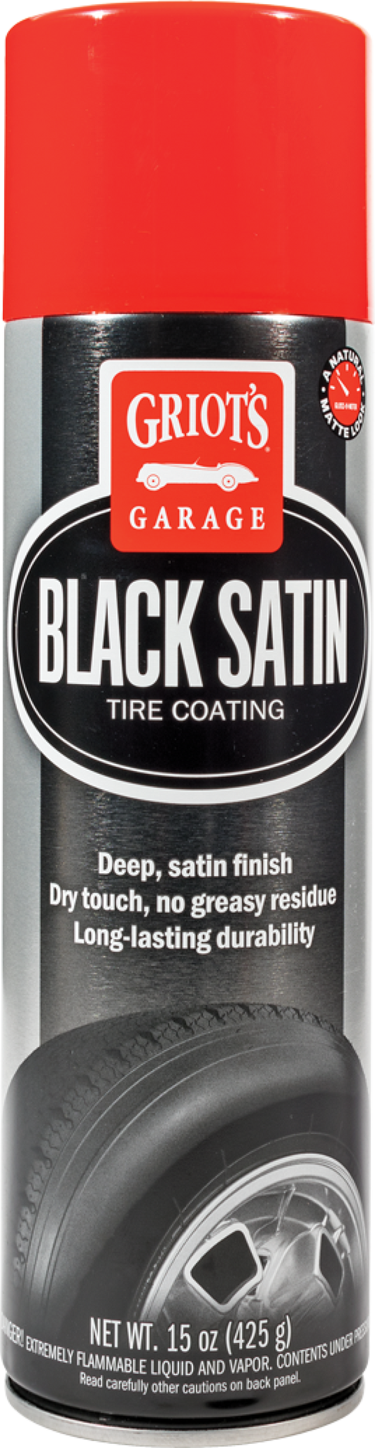 Griots Garage Black Satin Tire Coating - 14oz - 10951