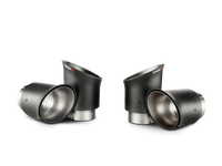 Akrapovic 14-17 Chevrolet Corvette Z06 (C7) Slip-On Line (Titanium) w/ Carbon Tips - MTP-CO/TI/2