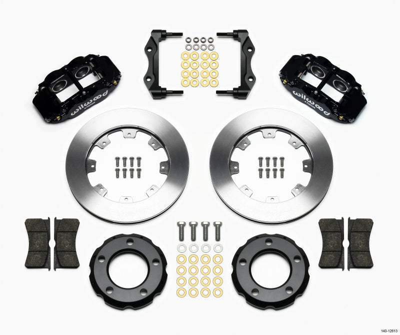Wilwood Narrow Superlite 4R Front Kit 12.19in 82-86 Jeep CJ - 140-12613