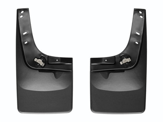 WeatherTech 07+ Chevrolet Suburban No Drill Mudflaps - Black - 120004