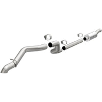 MagnaFlow Cat Back 2018 Jeep Wrangler 2.0L Rock Crawler Series Single Exit Stainless Exhaust - 19428