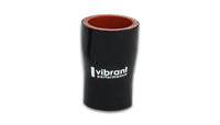 Vibrant 4 Ply Reducer Coupling 1in x 1.25in x 3in Long (BLACK) - 2920