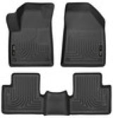 Husky Liners 2015 Jeep Cherokee WeatherBeater Combo Black Floor Liners - 99091