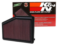 K&N Replacement Air Filter for 12 Honda Civic 1.8L L4 - 33-2468