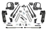 Fabtech 08-10 Ford F450/F550 4WD 6in 4 Link System w/DL 4.0 Coilovers & Rear DL Shocks - K2055DL