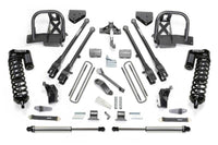 Fabtech 08-10 Ford F450/F550 4WD 6in 4 Link System w/DL 4.0 Coilovers & Rear DL Shocks - K2055DL