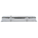 Edelbrock Valve Cover Signature Series Chevrolet 1959-1986 262-400 CI V8 Low Chrome - 4449
