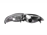 ANZO 1994-1998 Ford Mustang Crystal Headlights Chrome - 121262