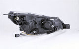 ANZO 2010-2014 Subaru Outback Projector Headlights w/ U-Bar Black - 111285