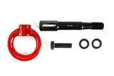 Perrin Tow Hook Kit - Front 15-17 Subaru WRX/STI - Red - PSP-BDY-232RD