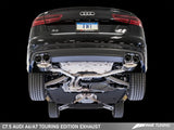 AWE Tuning Audi C7.5 A6 3.0T Touring Edition Exhaust - Quad Outlet Diamond Black Tips - 3015-43076