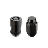 McGard Jeep Wrangler Hex Install Kit (Cone Seat) 1/2-20 / 13/16 Hex (18 Lug Nuts / 5 Locks) - Black - 84562BK