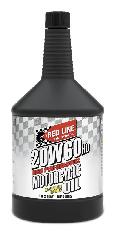 Red Line 20W60 Motorcycle Oil Quart - 12604
