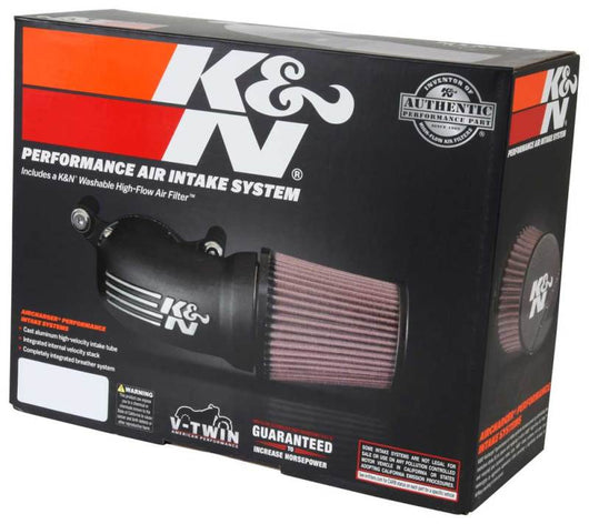 K&N 08-17 Harley Davidson Touring Models Performance Air Intake System - 57-1134