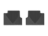 WeatherTech 14+ Jeep Cherokee Rear Rubber Mats - Black - W317