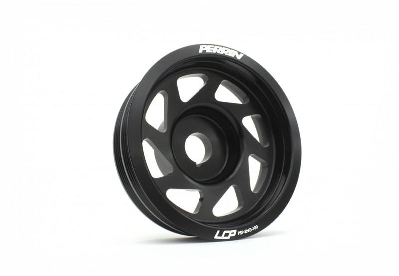 Perrin 93+ Impreza (WRX/STi) Crank Pulley - Black - PSP-ENG-100BK