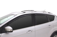 AVS 13-18 Ford Escape Ventvisor In-Channel Front & Rear Window Deflectors 4pc - Smoke - 194383
