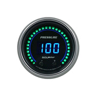 Autometer 52.4mm Black Switchable 0-1600 PSI/0-110 BAR Fluid Pressure Cobalt Elite Digital Gauge - 6752-CB