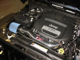 Injen 12-13 Jeep Wrangler JK 3.6L V6 Wrinkle Black Short Ram Intake w/ Open Filter - PF5004WB