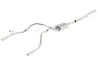 Borla 14 Silv/Sierra 1500 EC Std/CC Short 143.5in WB S-Type Single Split Rear Exit Cat-Back Exhaust - 140571