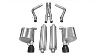 Corsa 11-13 Chrysler 300 R/T 5.7L V8 Black Xtreme Cat-Back Exhaust - 14537BLK
